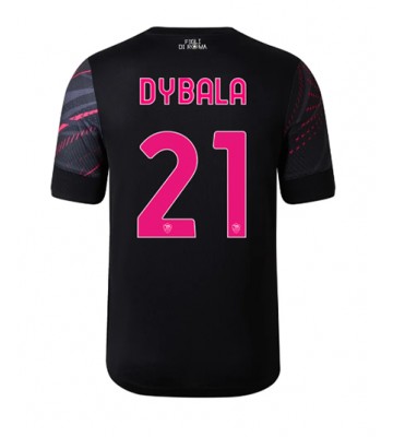 AS Roma Paulo Dybala #21 Tredjedrakt 2022-23 Kortermet